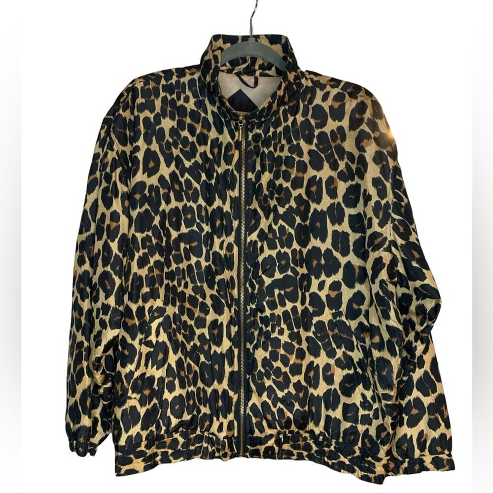 East West Silk bomber jacket